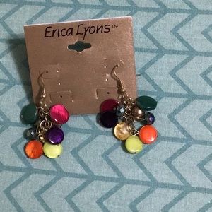 Erica Lyons Multi colored earrings